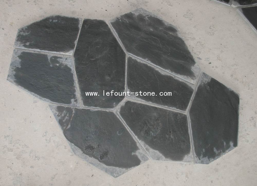 1Black flagstone-1